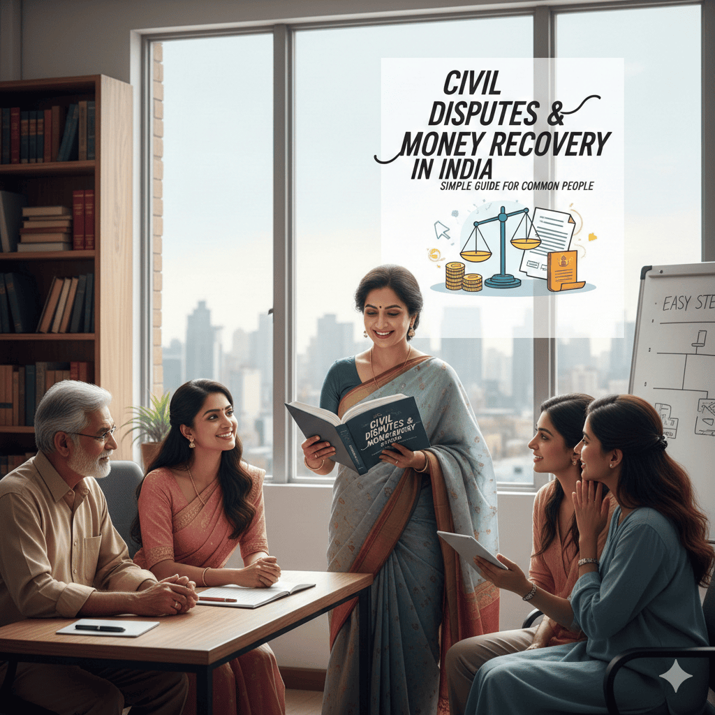 Civil Disputes & Money Recovery in India – Simple Guide for Common People
